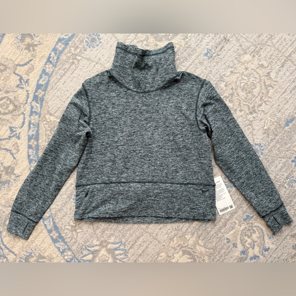 Lululemon Ready to Rulu Fleece Pullover Heathered Submarine - Picture 5 of 11
